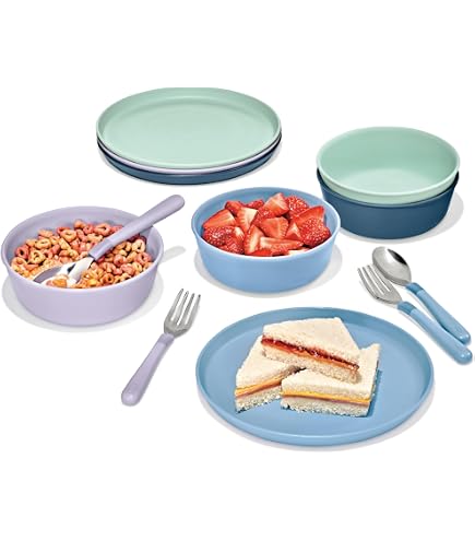 Amazon.com: OXO Tot Toddler Mealtime Set, Plate Set